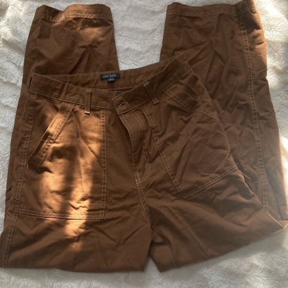 Brown cargo pants - Picture 1 of 4